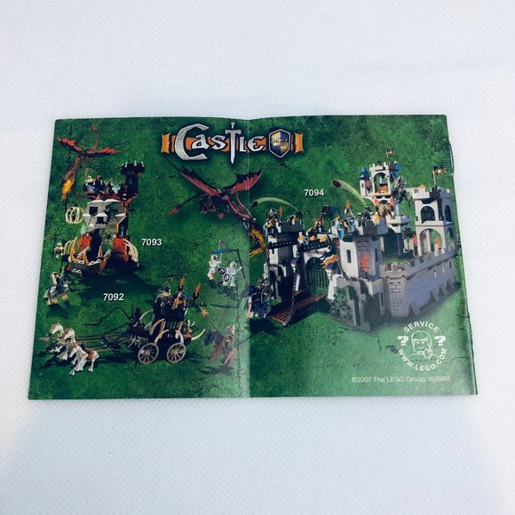 Lego 7009 The Final Joust - Instruction Booklet Only - Picture 2 of 3